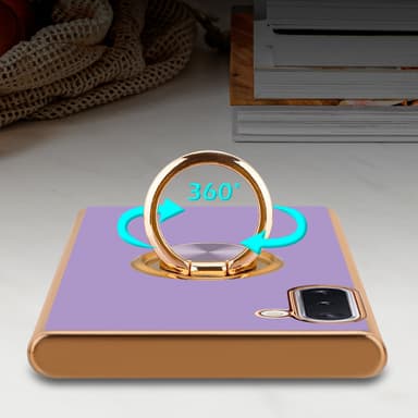 Samsung Galaxy NOTE 10 Skal Fodral Case (Lila)