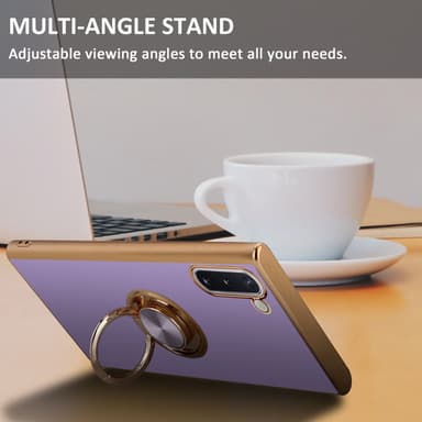 Samsung Galaxy NOTE 10 Skal Fodral Case (Lila)