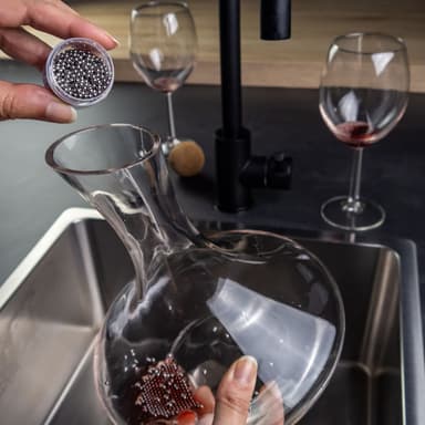 Vinkaraff /Ddekander Glaskaraff med 1.8 liter