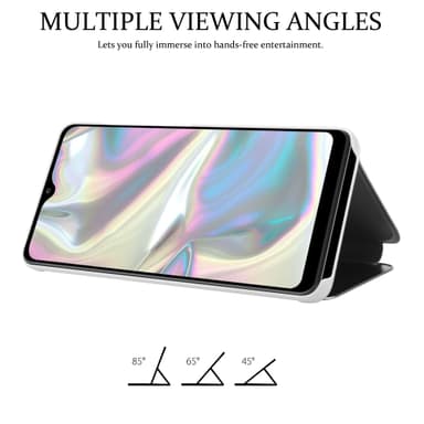 Samsung Galaxy A70e Plånboksfodral Skal (Silver)
