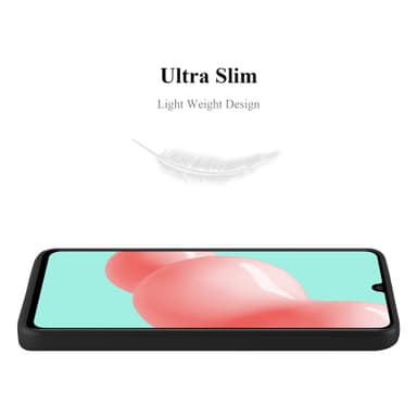 Skal Samsung Galaxy A41 Fodral Case (Svart)