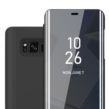 Samsung Galaxy S8 PLUS Plånboksfodral Skal (Svart)