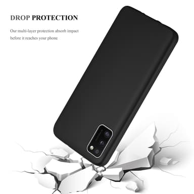 Skal Samsung Galaxy A41 Fodral Case (Svart)