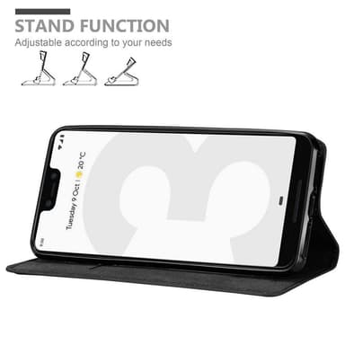 Google PIXEL 3 XL Skal Fodral Case (Svart)