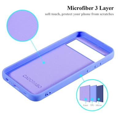 Google PIXEL 8 Skal Fodral Case (Lila)