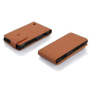 Huawei ASCEND G700 Flipfodral Skal (Brun)