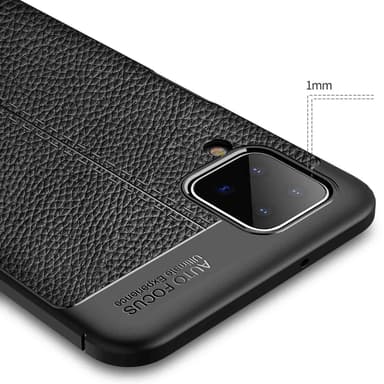 Samsung Galaxy A12 / M12 Skal Fodral Case (Svart)