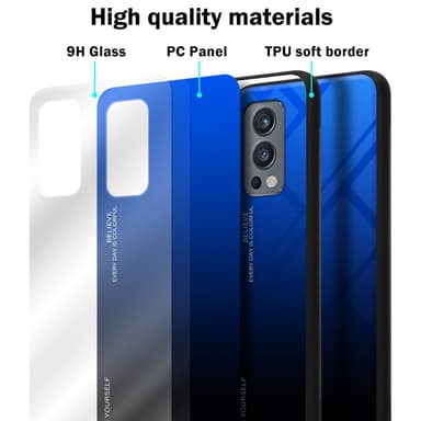 OnePlus Nord 2 5G Skal Fodral Case (Svart)