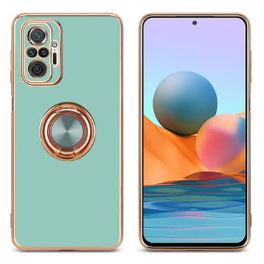 Xiaomi RedMi NOTE 10 PRO Skal Fodral Case (Turkos)