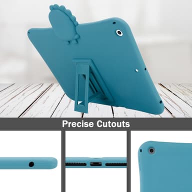 iPad 7 / 8 (10.2 tum) Skal Fodral Case (Blå)