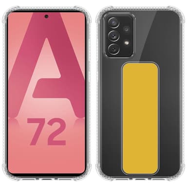 Samsung Galaxy A72 4G / 5G Skal Fodral Case (Gul)