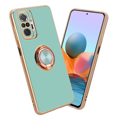 Xiaomi RedMi NOTE 10 PRO Skal Fodral Case (Turkos)