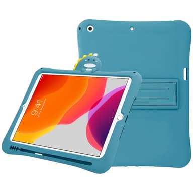 iPad 7 / 8 (10.2 tum) Skal Fodral Case (Blå)