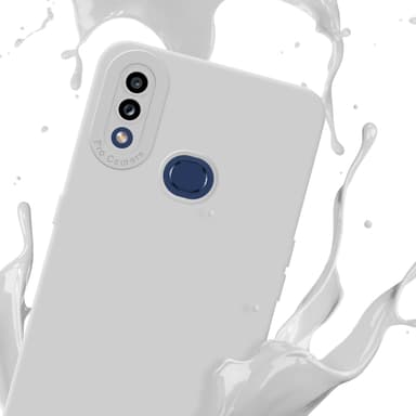 Samsung Galaxy A10s / M01s Skal Fodral Case (Vit)