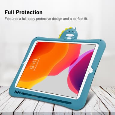 iPad 7 / 8 (10.2 tum) Skal Fodral Case (Blå)