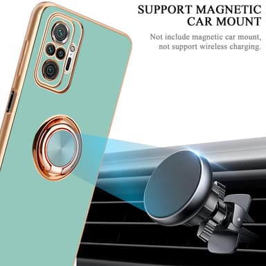 Xiaomi RedMi NOTE 10 PRO Skal Fodral Case (Turkos)