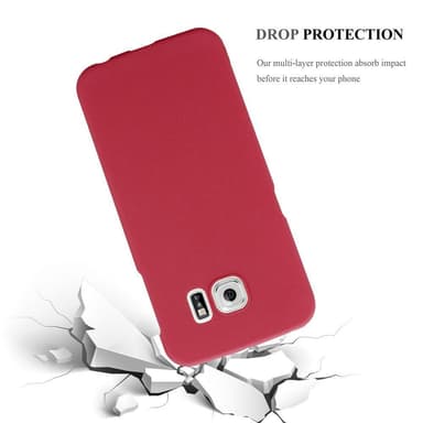 Samsung Galaxy S6 EDGE PLUS Skal Fodral Case (Röd)