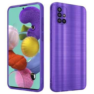 Samsung Galaxy A51 4G / M40s Skal Fodral Case (Lila)