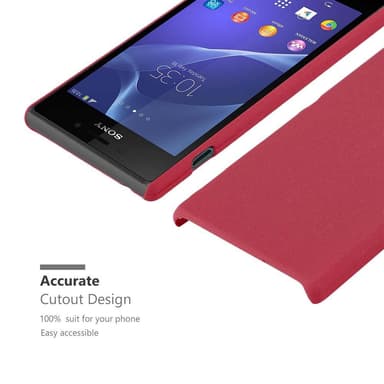 Sony Xperia M2 / M2 AQUA Skal Fodral Case (Röd)