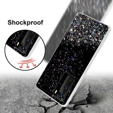 Huawei P40 PRO / P40 PRO+ Skal Fodral Case (Svart)
