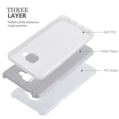 Samsung Galaxy A3 2016 Skal Fodral Case (Silver)
