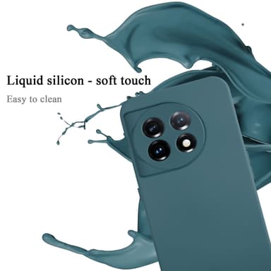 OnePlus 11 5G Skal Fodral Case (Grön)