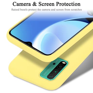 Xiaomi RedMi 9T / POCO M3 Skal Fodral Case (Gul)