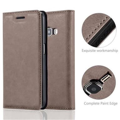 Samsung Galaxy J1 2016 Skal Fodral Case (Brun)