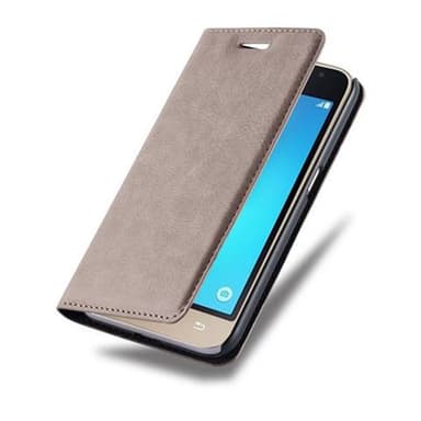 Samsung Galaxy J1 2016 Skal Fodral Case (Brun)