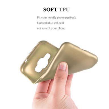 Skal Samsung Galaxy J1 2015 Fodral Case (Guld)