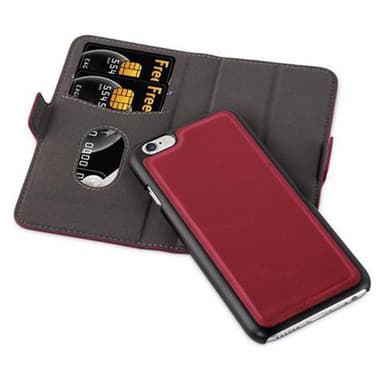 Skal iPhone 6 / 6S Plånboksfodral (Röd)