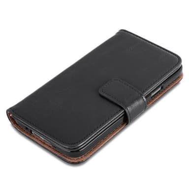 Samsung Galaxy S5 / S5 NEO Plånboksfodral Skal (Svart)