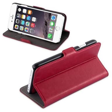 Skal iPhone 6 / 6S Plånboksfodral (Röd)