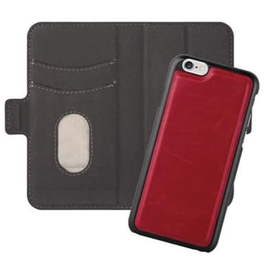 Skal iPhone 6 / 6S Plånboksfodral (Röd)