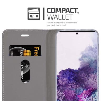 Samsung Galaxy S20 PLUS Plånboksfodral Skal (Grå)