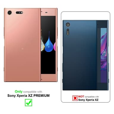 Skal Sony Xperia XZ PREMIUM Fodral Case (Silver)