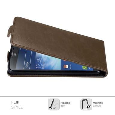 Samsung Galaxy NOTE 3 Flipfodral Skal (Brun)
