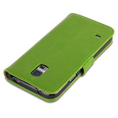Samsung Galaxy S5 / S5 NEO Plånboksfodral Skal (Grön)