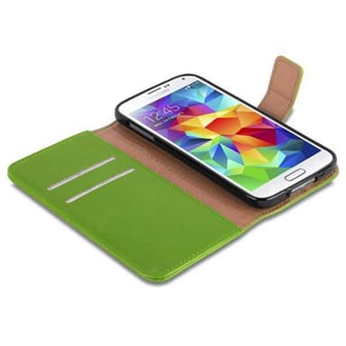 Samsung Galaxy S5 / S5 NEO Plånboksfodral Skal (Grön)