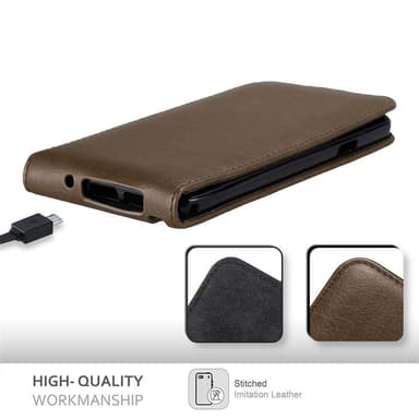 Samsung Galaxy NOTE 3 Flipfodral Skal (Brun)