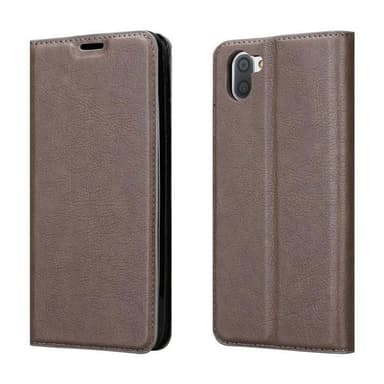 Sharp Aquos R3 Skal Fodral Case (Brun)