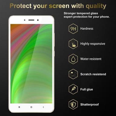 Xiaomi RedMi NOTE 4 Skyddsglas Skyddsfilm Skärmskydd