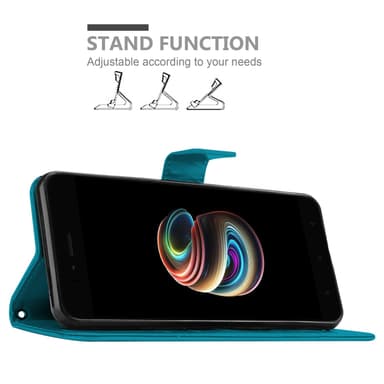 Xiaomi Mi A1 / Mi 5X Plånboksfodral Skal (Blå)