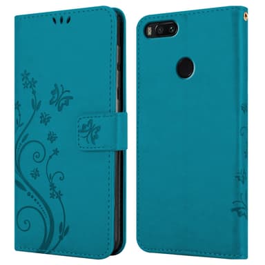 Xiaomi Mi A1 / Mi 5X Plånboksfodral Skal (Blå)