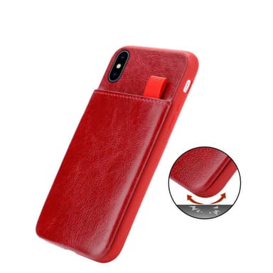 Skal iPhone X / XS Fodral Case (Röd)
