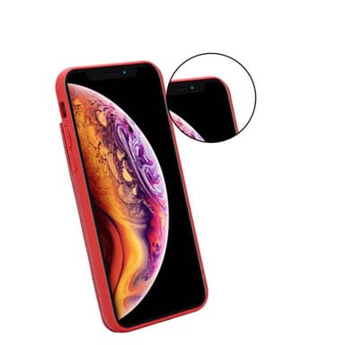 Skal iPhone X / XS Fodral Case (Röd)