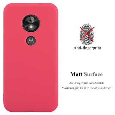 Skal Motorola MOTO E5 PLAY Fodral Case (Röd)
