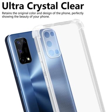 Realme 7 5G Skal Fodral Case (Genomskinlig)