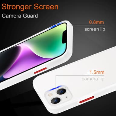 iPhone 14 Skal Fodral Case (Transparent)