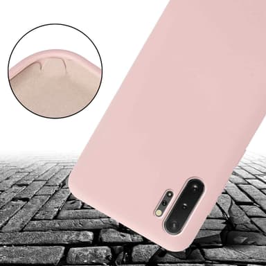 Samsung Galaxy NOTE 10 PLUS Skal Fodral Kedja (Rosa)